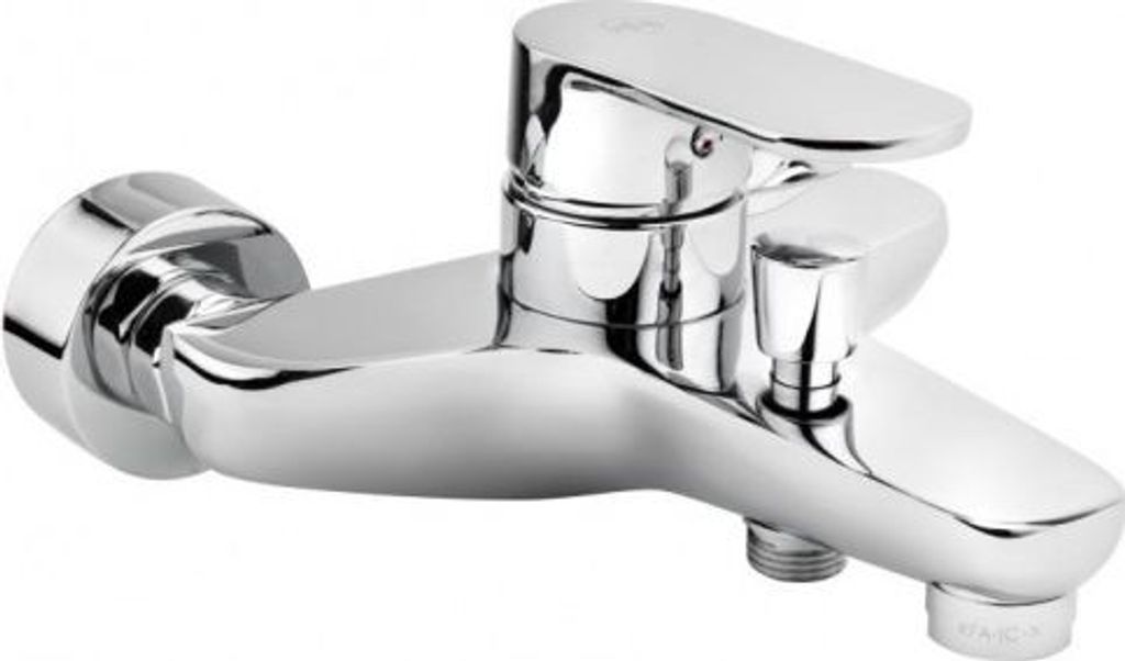 KFA Halit Wannenbatterie für die Wandmontage Chrom (4824-010-00)