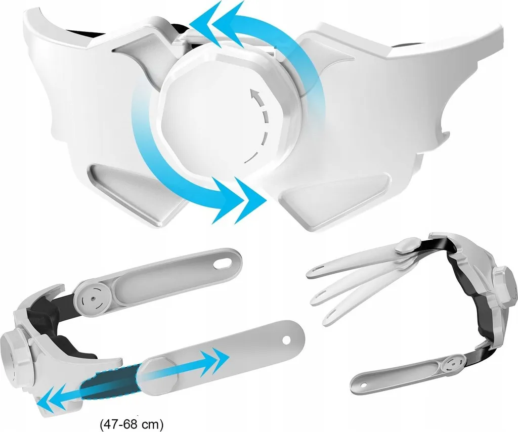 Sangle de fixation Meta Quest 3 JYS-MQ010 - Serre-tête réglable confort - 6