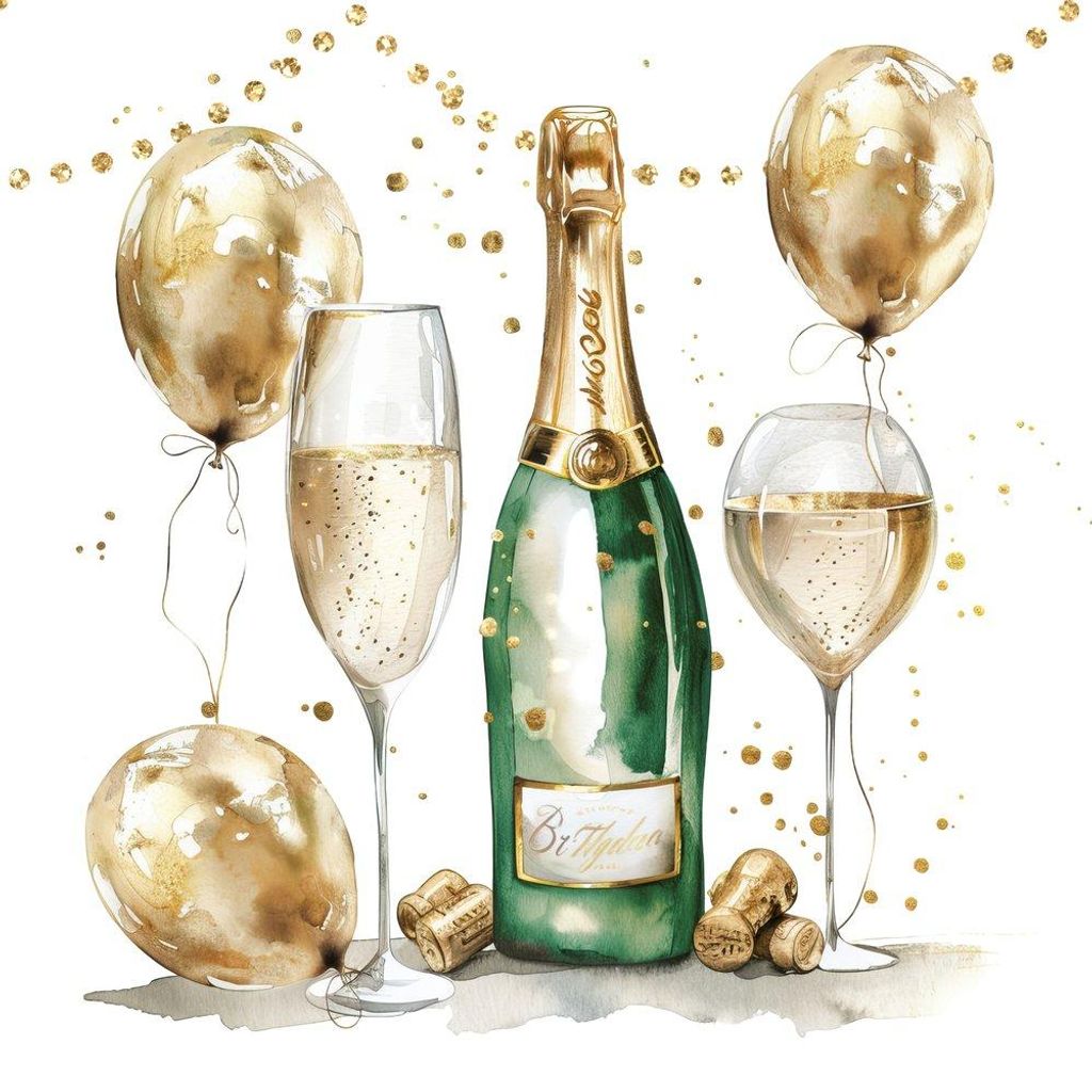 Servietten 24x24 cm - Golden Champagne