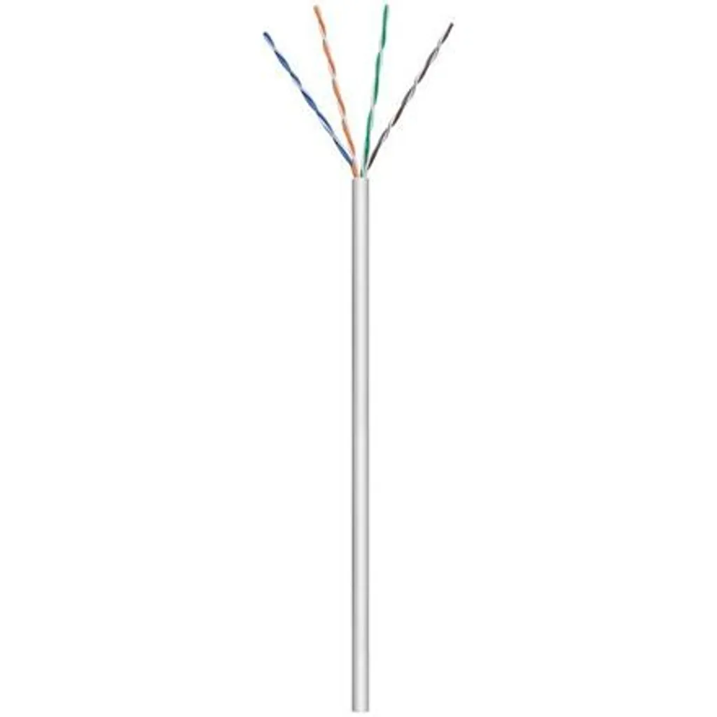 Goobay 95409 Câble Réseau CAT 5e U/UTP Gris 305m CCA AWG 26/7 Stranded