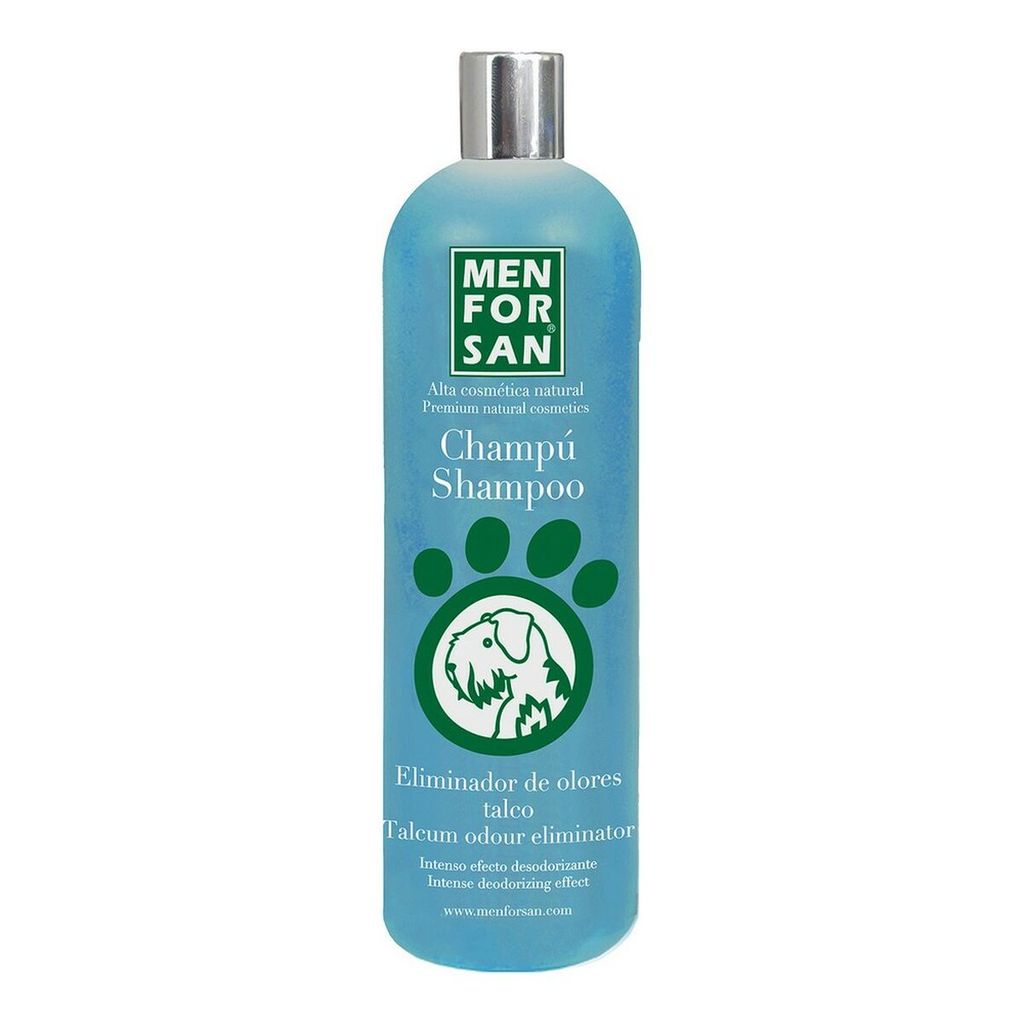 Shampoo Menforsan Hund Talkum-Puder Geruchsbeseitigung 1 L