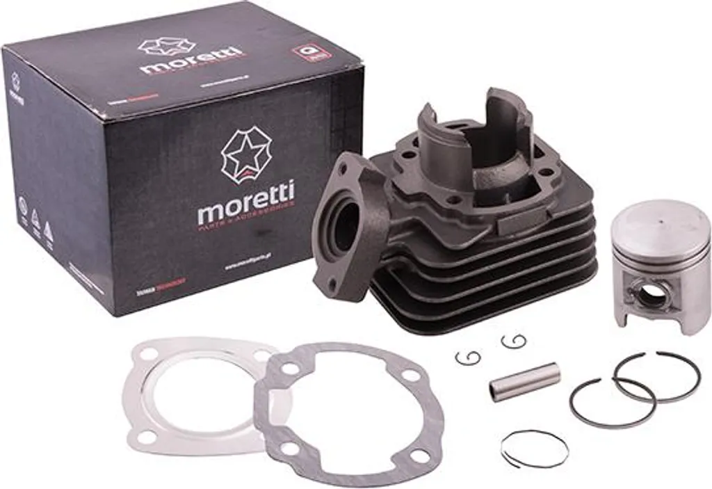 Cylindre Moretti Buxy 2T 50cc - Solution contre perte de compression