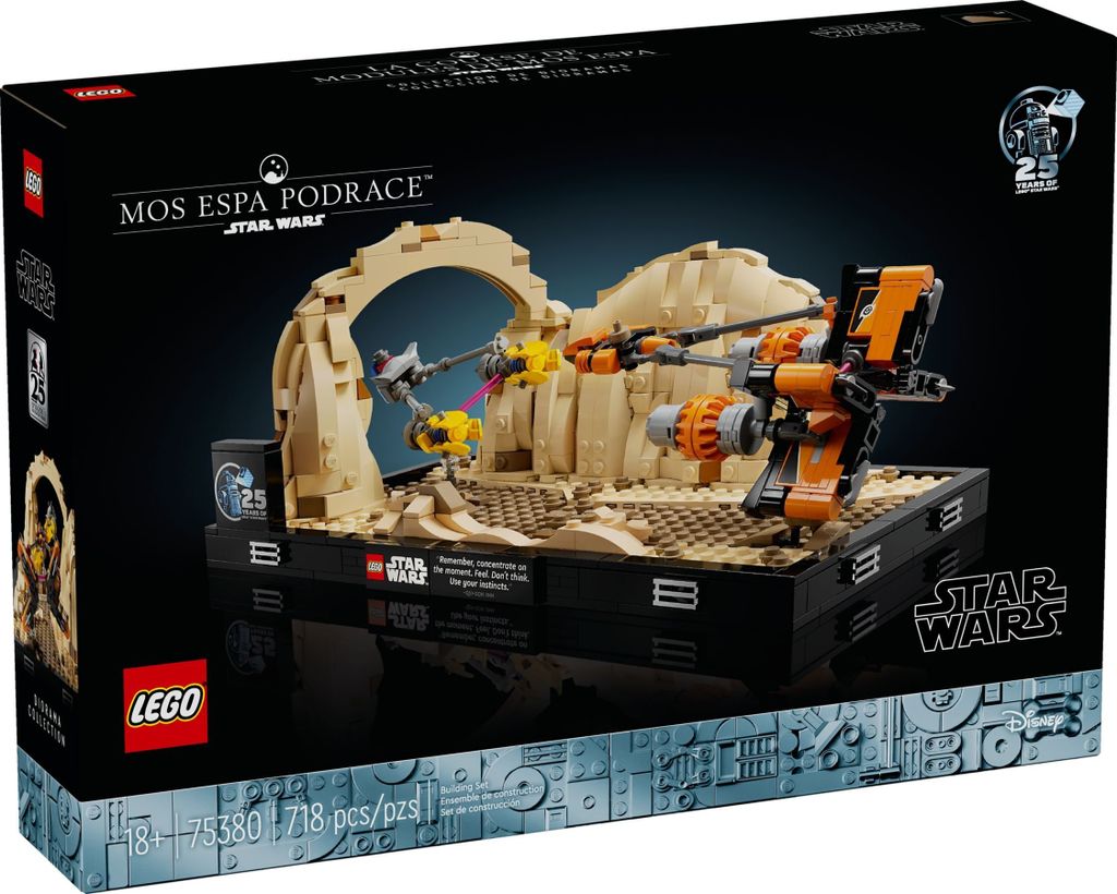 LEGO® Star Wars™ 75380 Mos Espa Glider Race - diorama Image du produit 