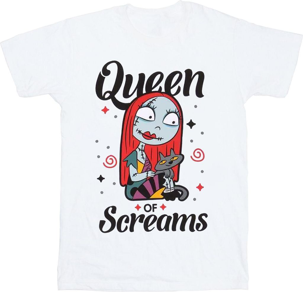 Nightmare Before Christmas - T-Shirt für Herren/Damen Uni HE2068 (XXL) (Weiß)