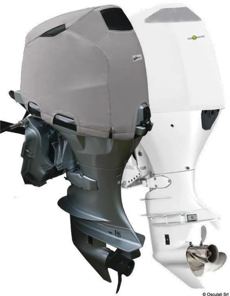 Couvercle de moteur ventilé Osculati pour hors-bord Honda 3 cylindres