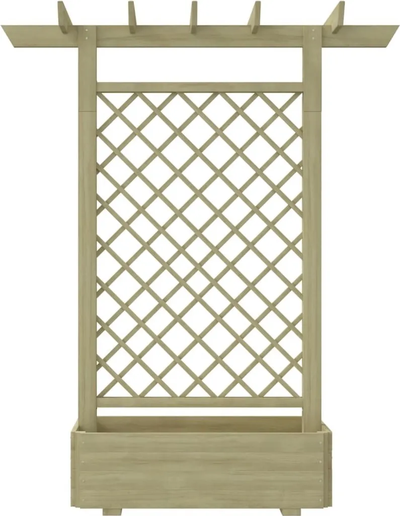 Aménagez votre Extérieur Facilement avec cette Pergola Bois avec Bac 2m