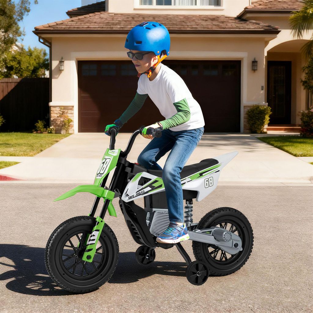 COSTWAY 12V moto per bambini elettrica, moto elettrica con Immagine del prodotto 