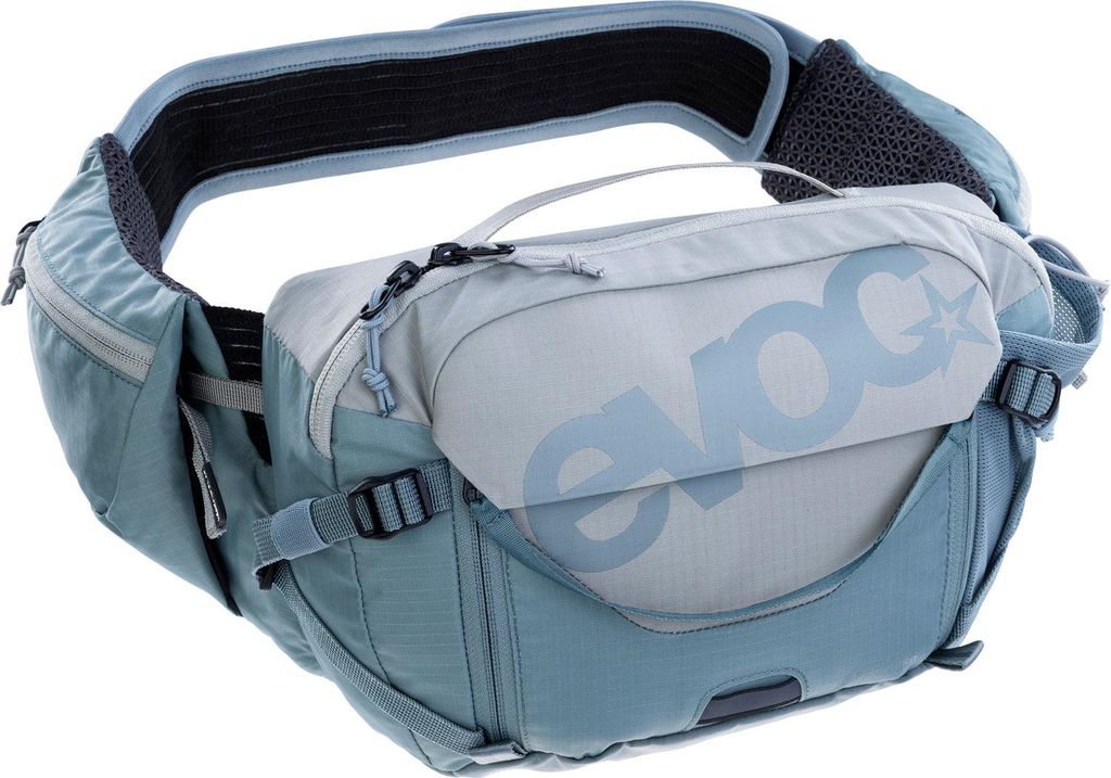 EVOC Evoc HIP PACK PRO 3 vyölaukku 1,5 l juomarakolla, siniharmaa