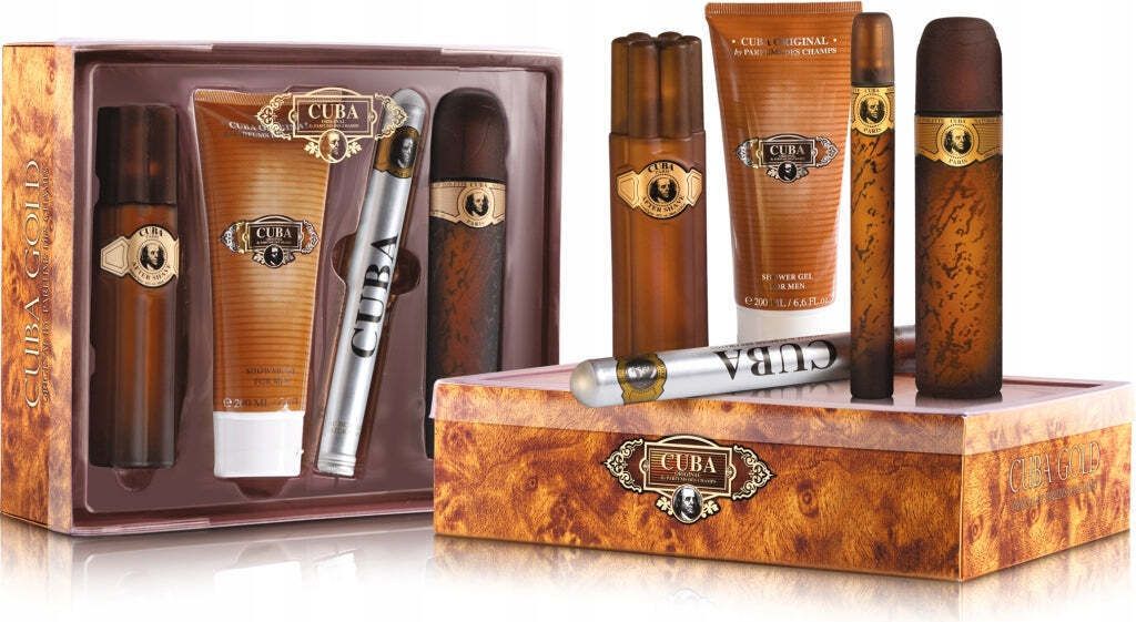 Cuba Original Gold Duft-Set: Eau de Toilette 100ml + Eau de Produktbild 