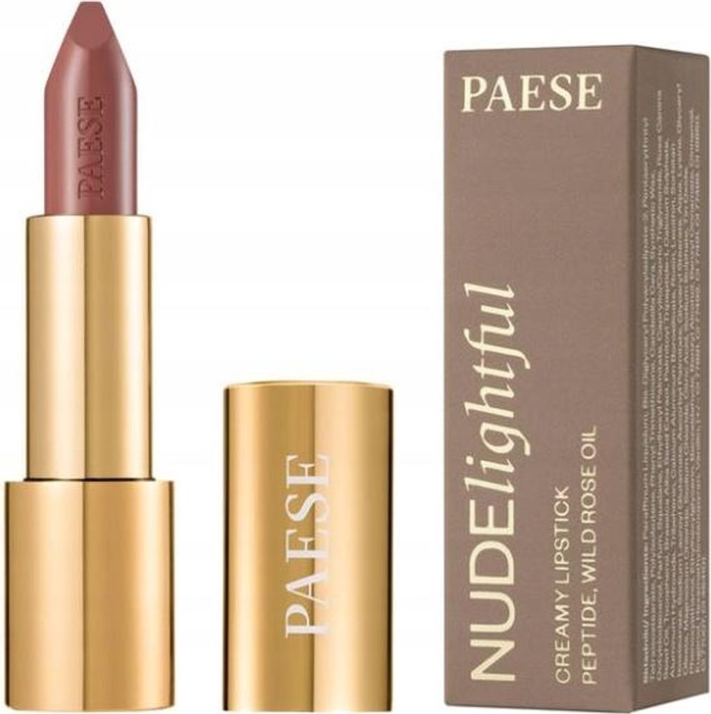 PAESE Nudelightful Feuchtigkeitsspendender Lippenstift 409 Zimt Latte 4,5 g