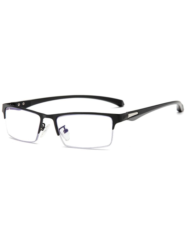 VeyRey Blue Light Blocking Glasses Square Sture Black Image du produit 