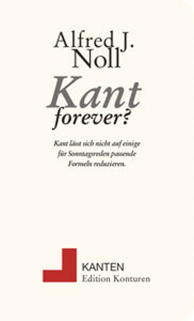 Affiche Kant Forever format A3 - Poster décoration bureau philosophie