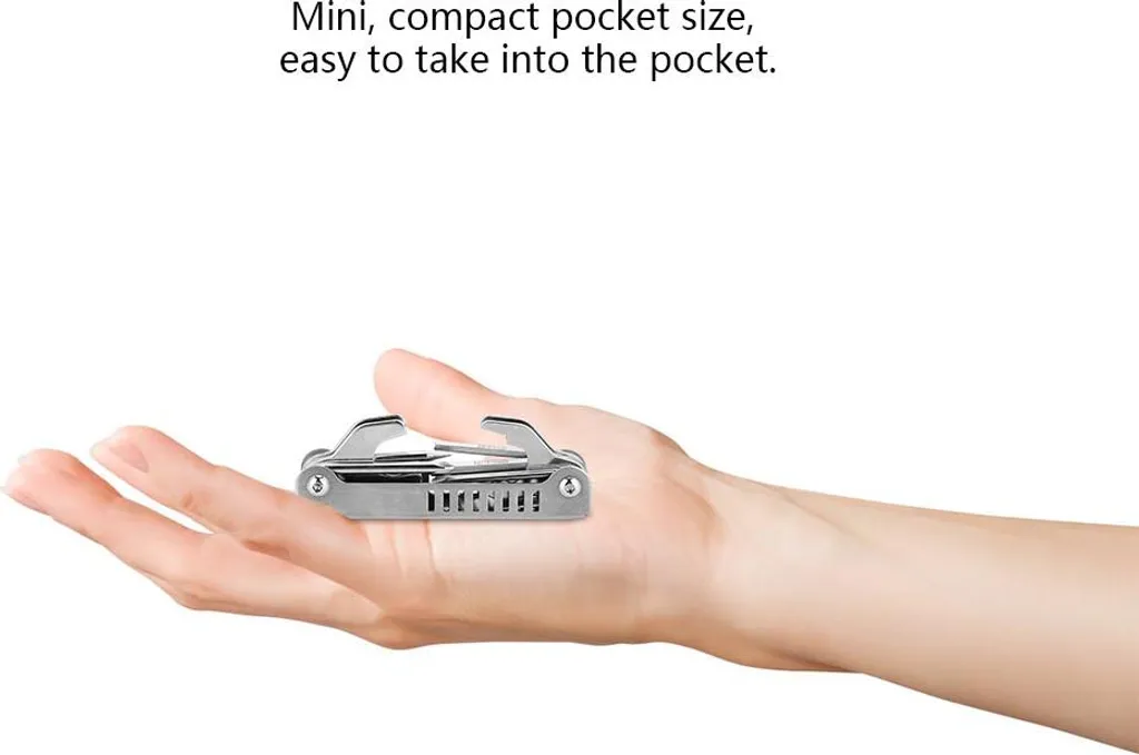 Multitool Subacqueo Professionale Inox | Mini Kit Attrezzi per Erogatori - 4