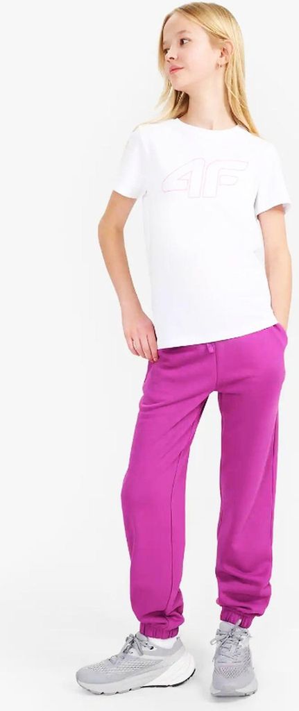 Mädchen Jogginghose 4F F1187 Violett Größe: 164
