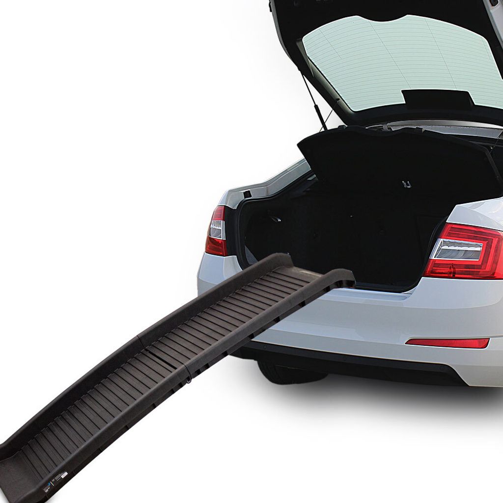 Bituxx® Klappbare Hunderampe Autorampe Rampe PKW Auto Produktbild 4