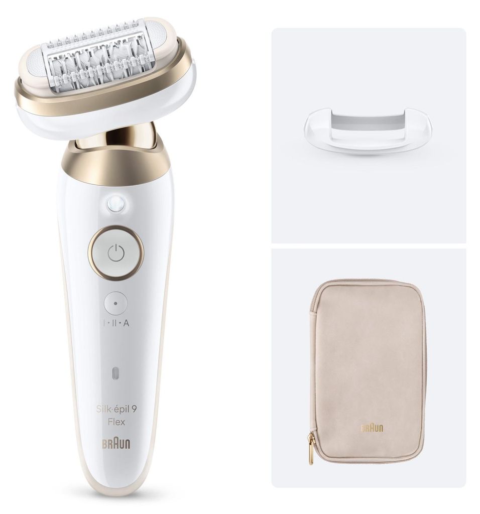 Braun Silk-épil 9-060 3D, Zlato, Biela, 40 pinzety/pinziet, Obrázok produktu 