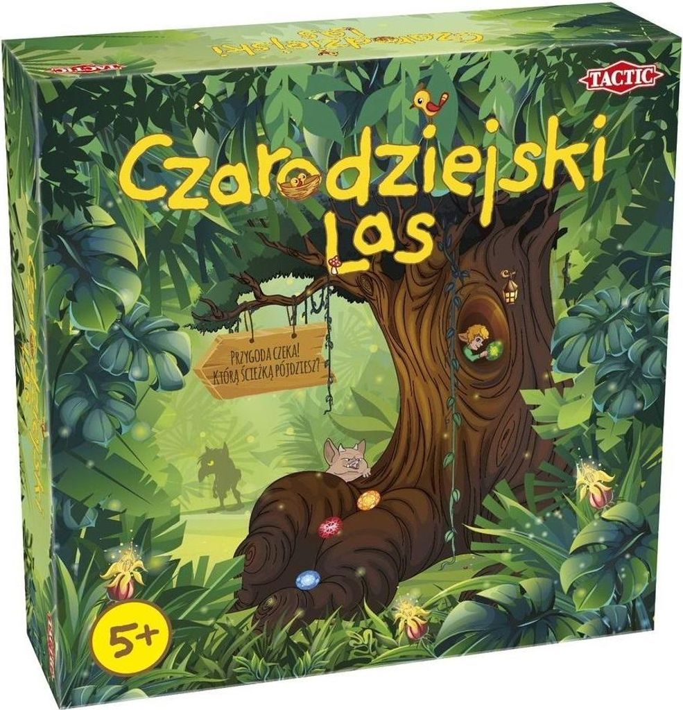 Der magische Wald Brettspiel für Kinder 58864 TACTIC