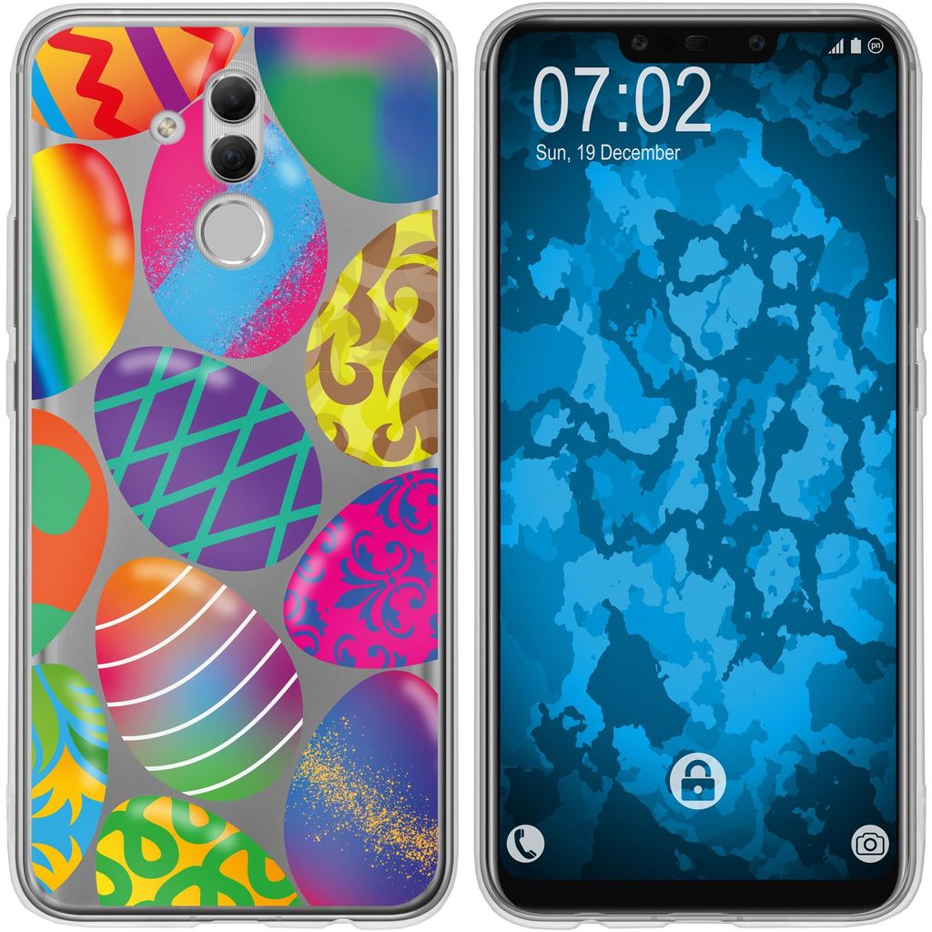 PhoneNatic Case kompatibel mit Huawei Mate 20 Lite Silikon-Hülle Ostern M3