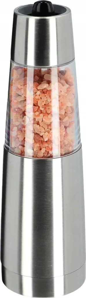 Macina Pepe Elettrico Professionale Inox - Macinatura Regolabile Argento