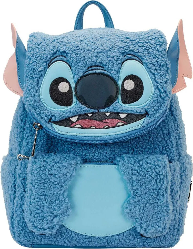 Sac Loungefly Stitch avec Peluche Disney Premium en Finition Luxe