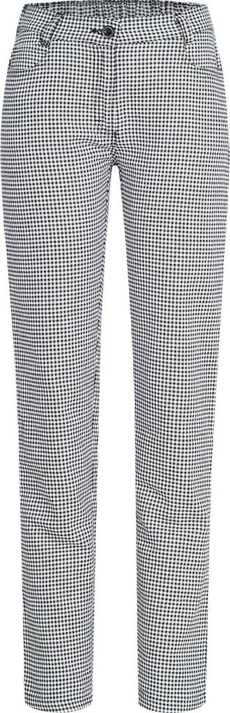 Greiff GASTRO Kochhose Damen Cuisine Basic 5-Pocket-Style Pepita 50