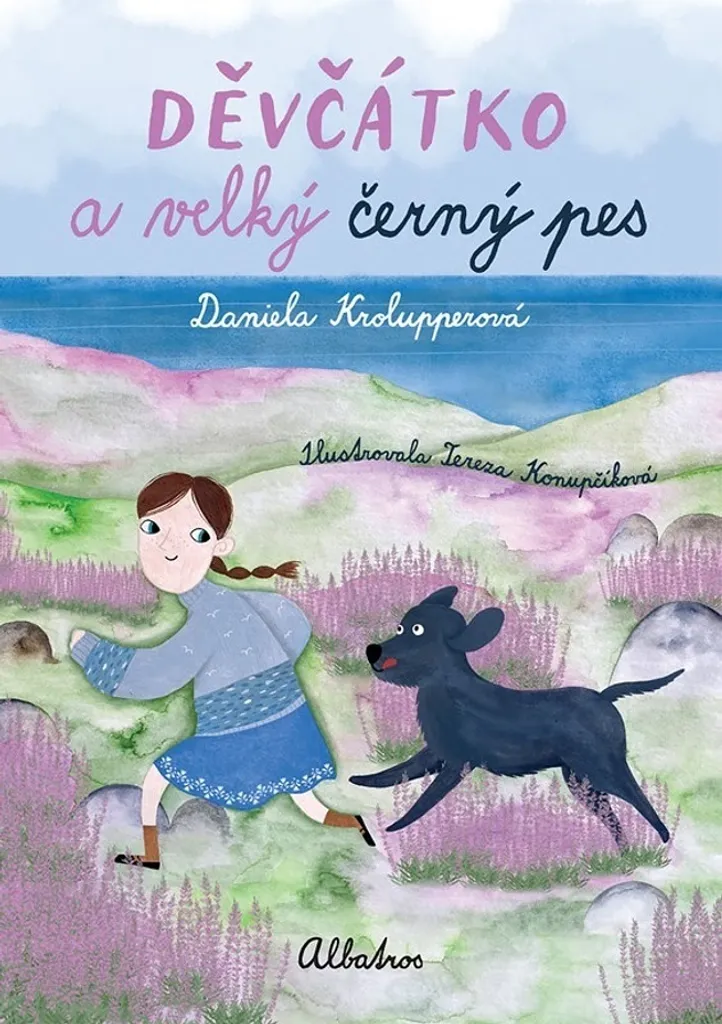 Děvčátko a velký černý pes par Daniela Krolupperová : Roman Jeunesse
