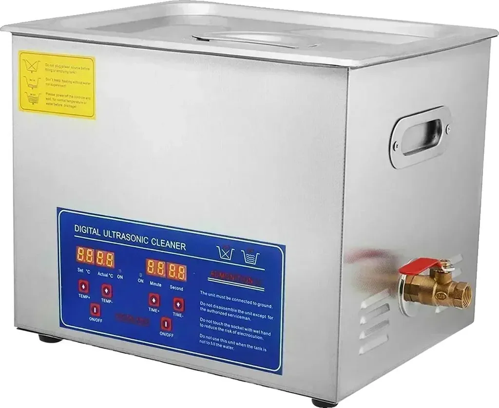 Nettoyeur ultrasons 15L puissant 40kHz avec chauffage et écran digital