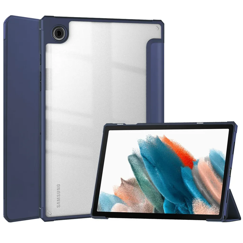 Custodia Business Samsung Tab A8 SM-X200 X205 | Cover Blu Smart