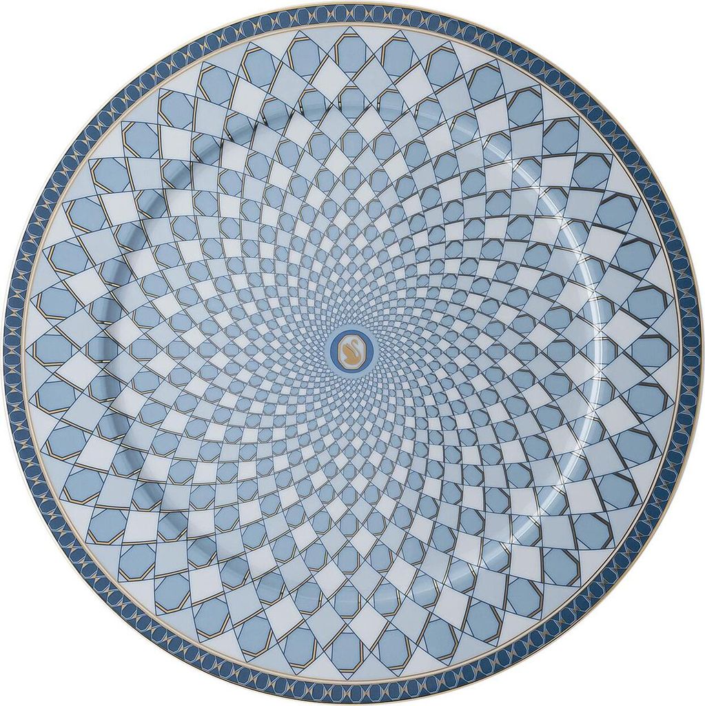 Swarovski x Rosenthal Platzteller 33 cm Azure 10450-426351-10263