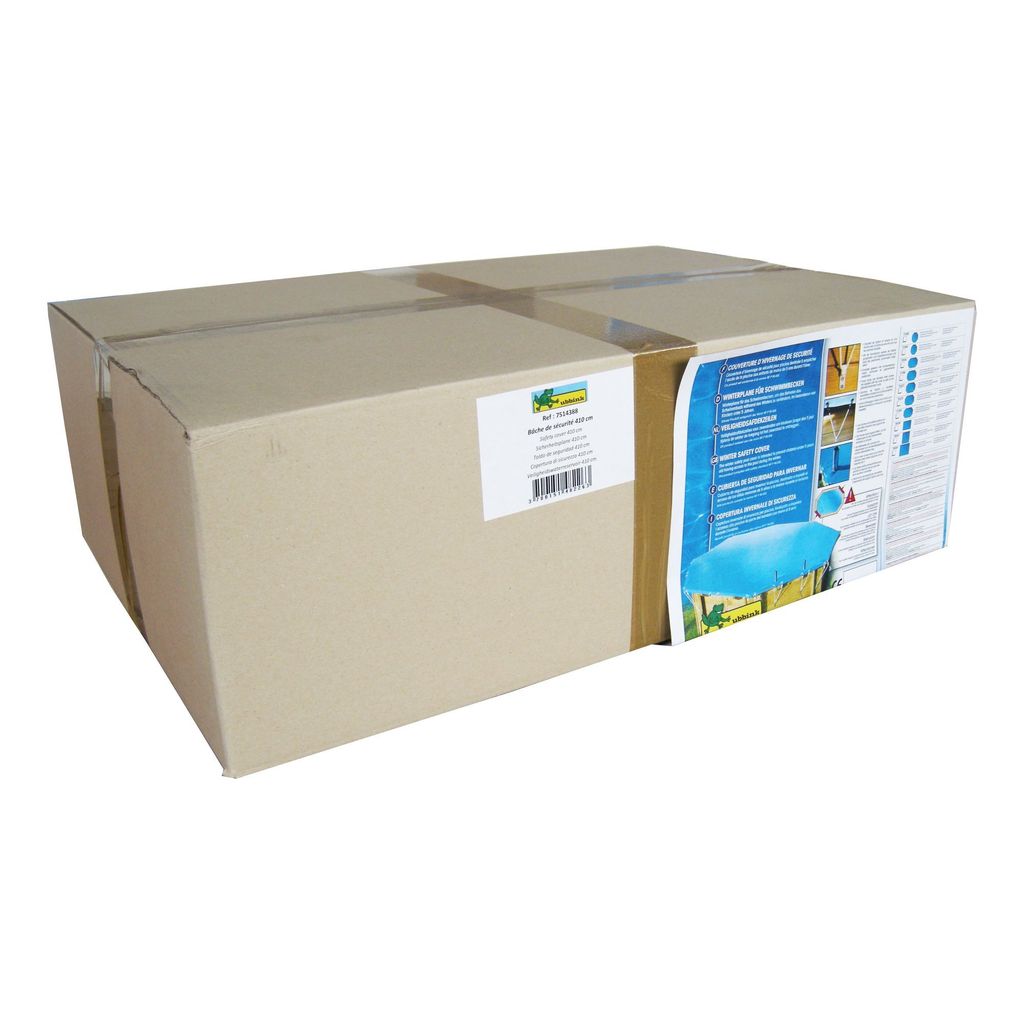 Ubbink Winter- und Sicherheitsplane - 550g - 400x670 cm - Norm NF P 90-308