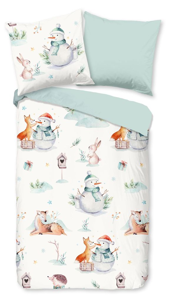 good morning Comfort Flanell Bettwäsche - Magicwinter 135 x Produktbild 