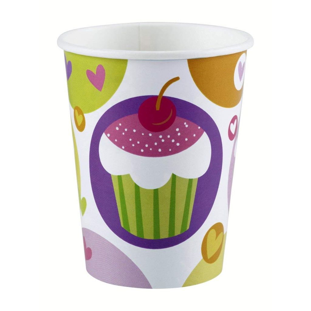 8 Becher Cupcake