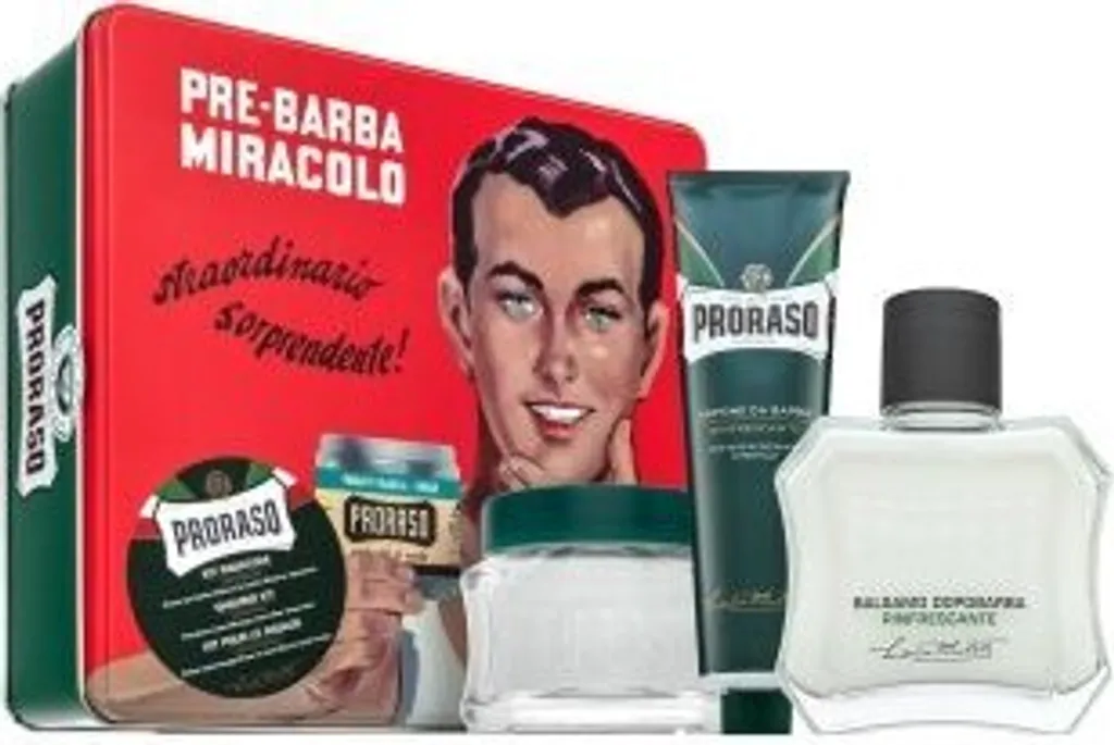 Proraso Kit Entretien Barbe Refreshing Vintage Selection 350ml Coffret