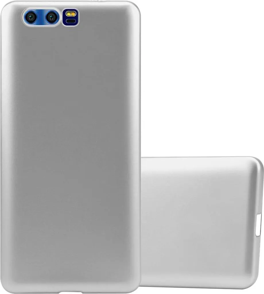 Custodia Cadorabo Honor 9 TPU Silicone - Cover Argento Anti-Graffio