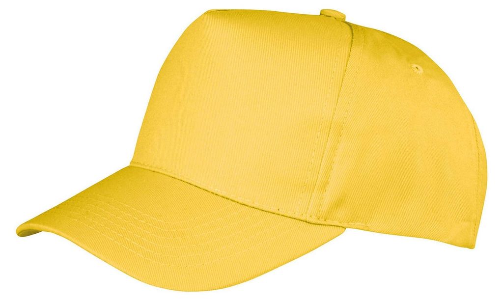 Result Headwear - "Boston" Baseball-Mütze RW9750 (Einheitsgröße) (Gelb)