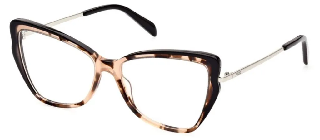 Monture de Lunettes de Luxe Emilio Pucci EP5199-55056 en Acétate 55mm