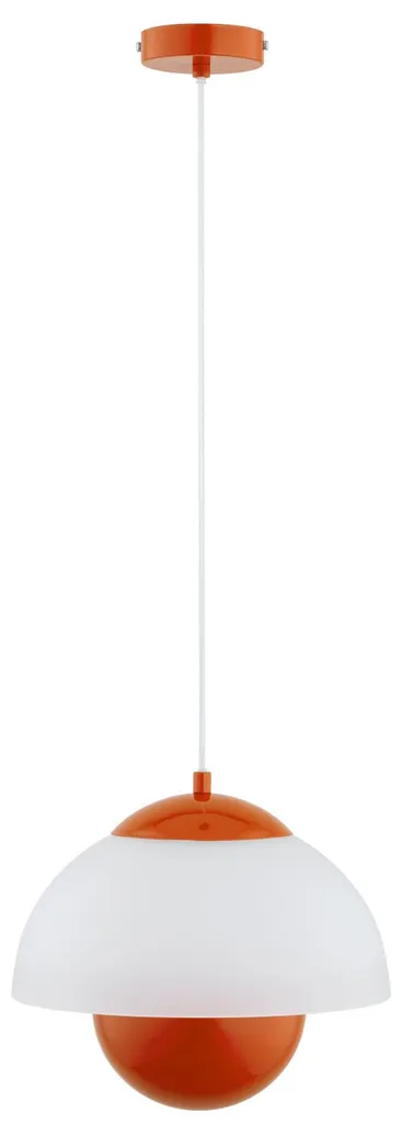 Lustre Suspension Industrielle Jaune SETNA en Métal Abat-jour E27