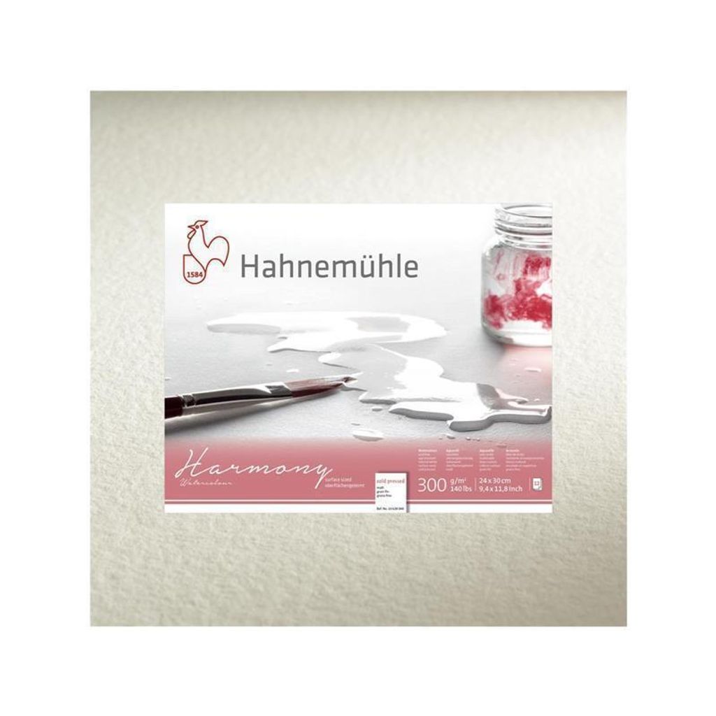 Hahnemühle Harmony Bloc Spirale Aquarelle Surface Rugueuse A4 - Papier Artiste De Qualité Premium
