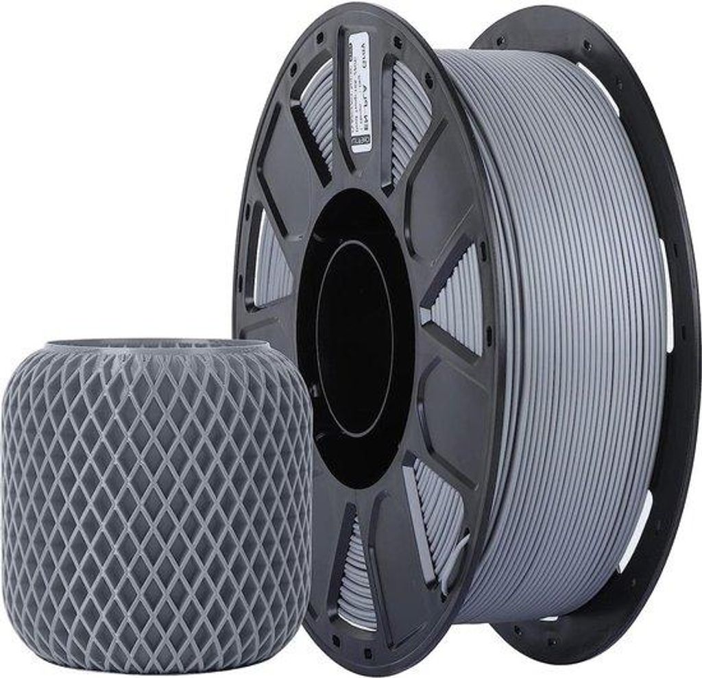 3D-Druck-Filament 175 mm für 3D-Drucker und hochpräzise Nadelmaß +/- 0,002 mm grau 1 kg