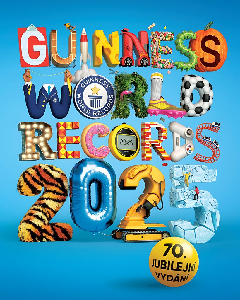 Guinness World Records 2025. Guinnessovy světové rekordy | David Komárek