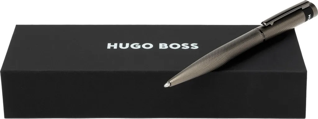 Stylo bille vert Loop - Hugo Boss HSW3674D design en métal de luxe