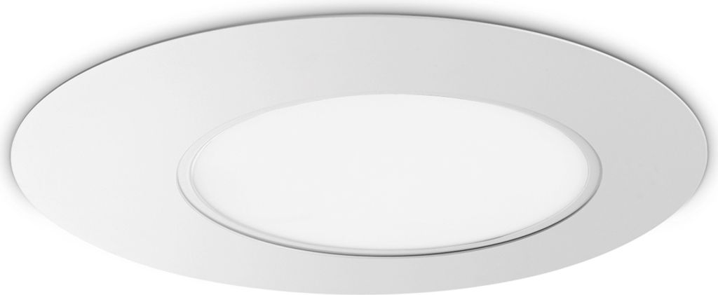 Zeitgenössische Deckenleuchte Iride Metall Weiß Led Integriert 22W 3000K Ip20