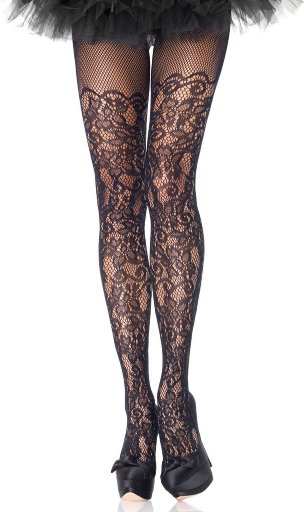 Weinranken Netzstrumpfhose XXL Produktbild 