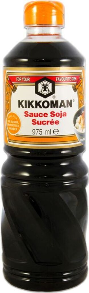Kikkoman Sojasauce Süß 975ml | für Reis, Sushi, Yakitori und Fleisch | Würzsauce
