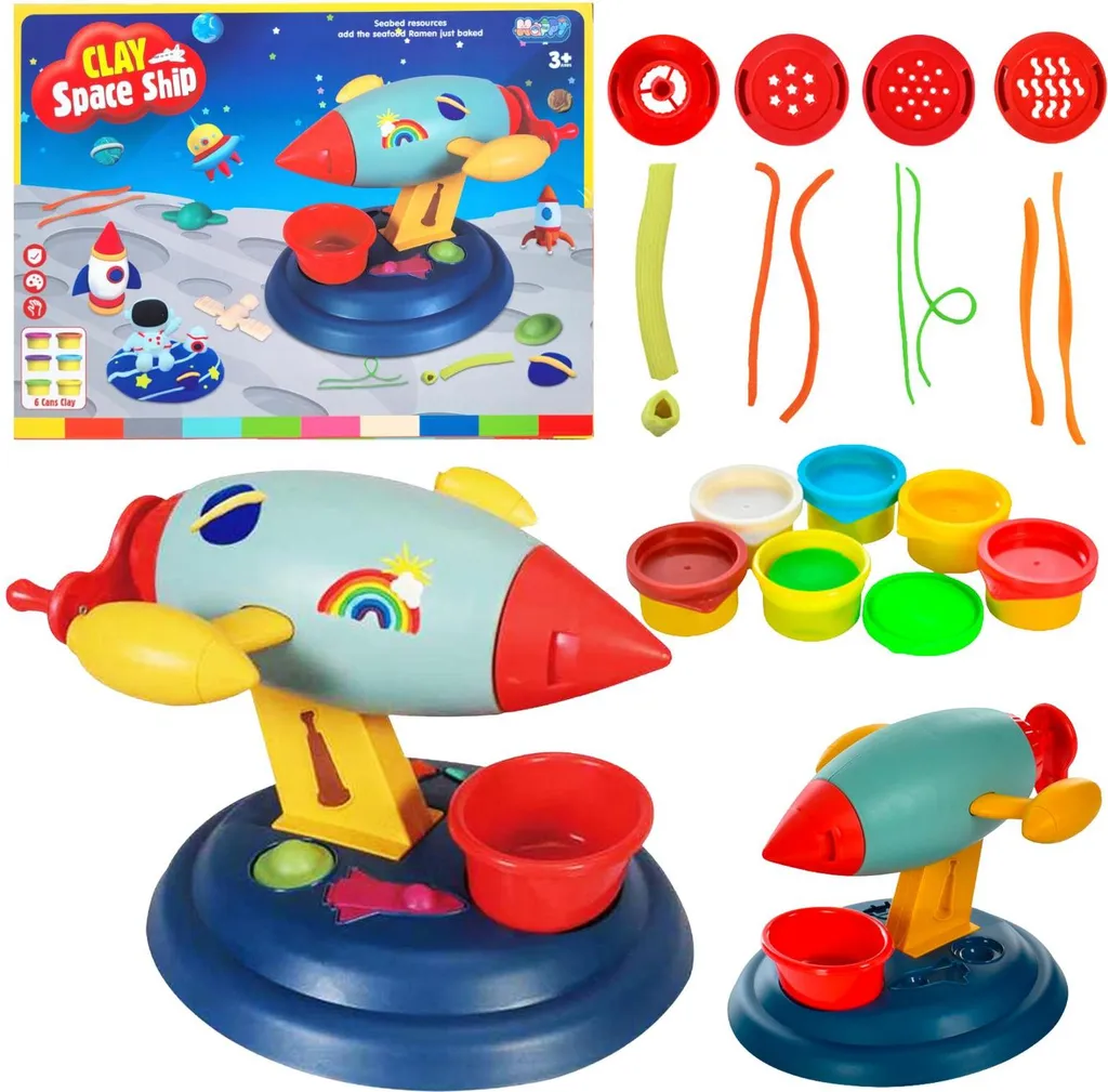 Pâte à Modeler Avion sans Salissure pour Éveil Créatif des Petits