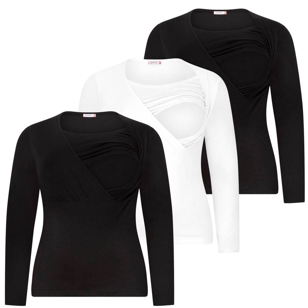 Camiseta premamá manga corta – ropa premamá mujer, 95% Imagen del producto 