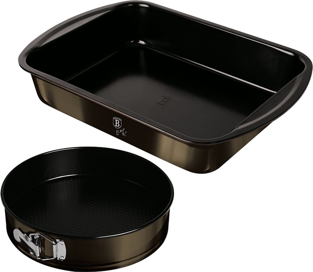 Zestaw form do pieczenia SHINY BLACK 2 łyżki stołowe HOMLA Zdjęcie produktu 