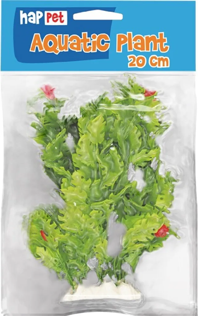 Plante Artificielle Happet 2f11 de 20cm pour Décoration d'Aquarium