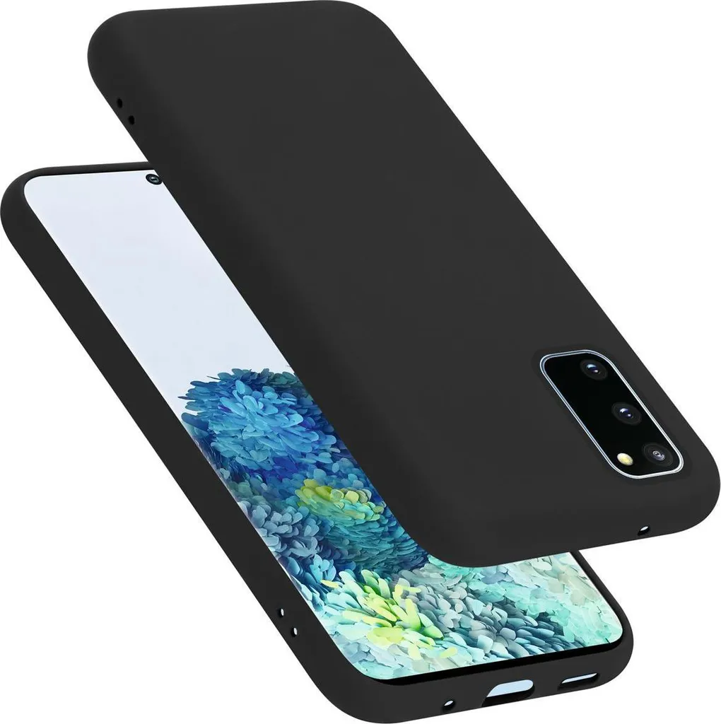 Custodia Cadorabo Samsung S20 FE - Protezione TPU Nero Anti-Urti
