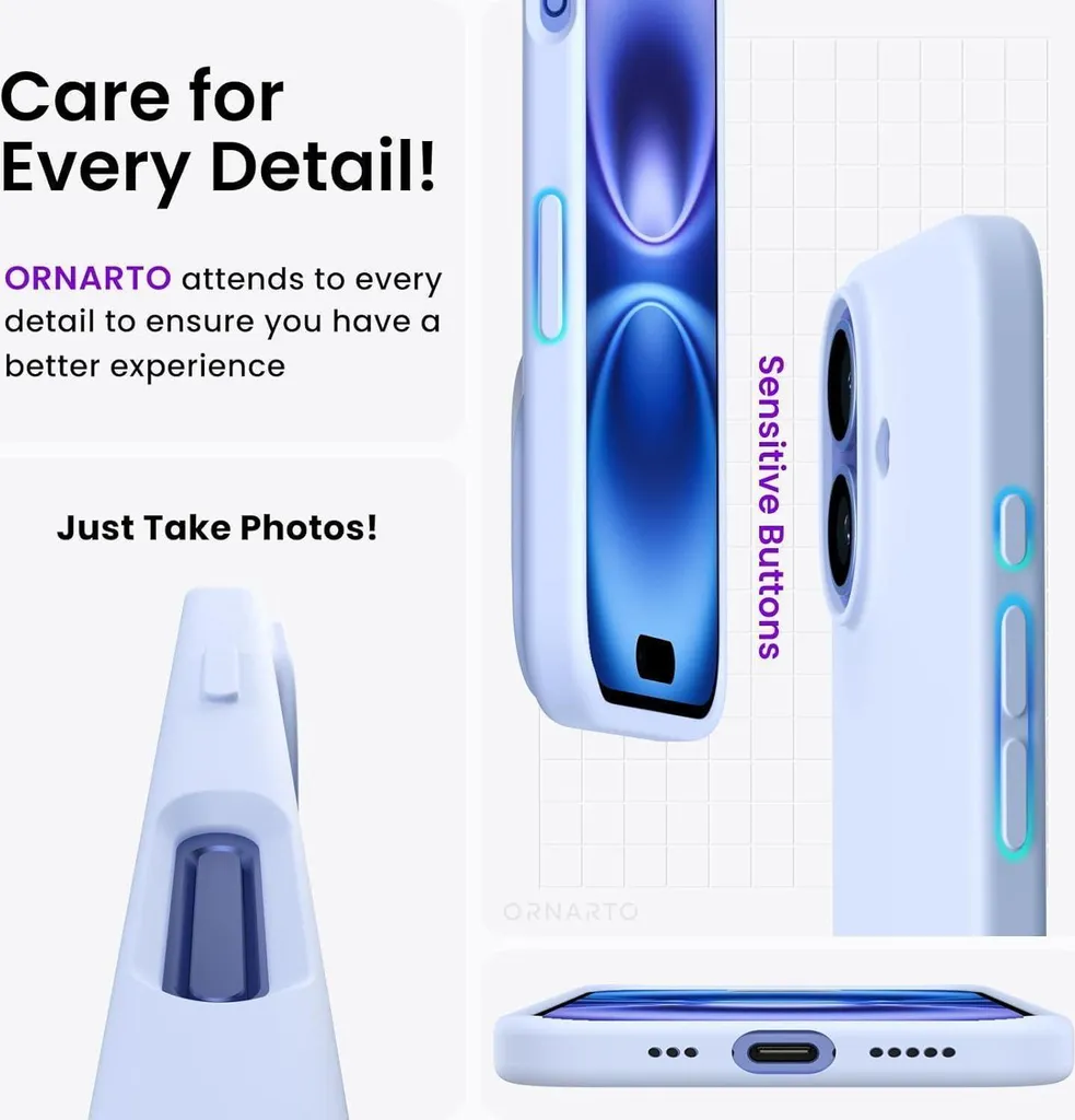 Cover iPhone 16 Verde Pino Antiurto - Silicone Liquido Alta Qualità - 5